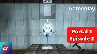 Miniature : On obtient le portal orange # portal 1 S2 Episode 2