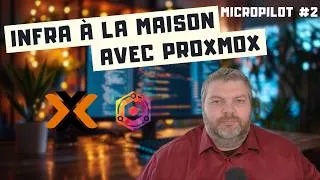 Miniature : Hébergement à la maison avec Proxmox | MicroPilot #2