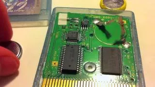 Miniature : TuTo :changer la pile sur pokémon Cristal , sans cette pile impossible de sauvegarder ;(