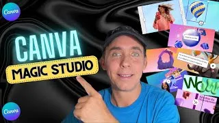 Miniature : Canva Magic Studio pour Débutants en 2023 - Tuto 💁🏻🔥