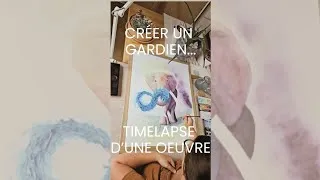 Miniature : 🎨 Créer un Gardien — Processus complet d’une œuvre mixte engagée | Gardien de la Mémoire du Vivant 🐘