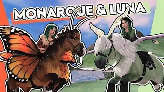 Miniature : 🦋 ACHAT de LUNA & MONARQUE, SHOPPING, PAPILLONS et CODE STARCOINS en description | STAR STABLE ❤