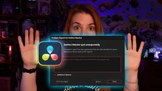 Miniature : Comment réparer un projet DaVinci Resolve qui fait crasher le logiciel ?