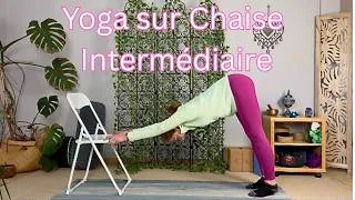Miniature : Yoga sur Chaise Niveau Intermédiaire avec Pranayama 30min