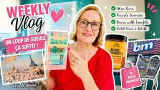 Miniature : 😤 COUP DE GUEULE : Ça suffit ! 😡 | Livre, puzzle terminés, Bears with Benefits & B&M | Weekly Vlog