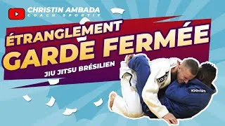 Miniature : Étranglement PUISSANT en Garde Fermée en JJB!