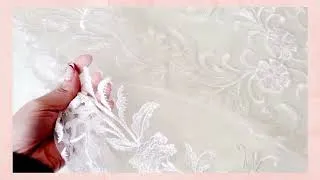 Miniature : Tulle brodé GILMA Laize 132cm