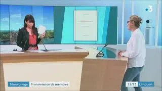 Miniature : Interview France 3 Limousin