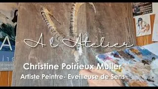 Miniature : A l atelier,  la réalisation de Bouquetin est en cours...