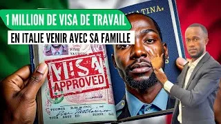 Miniature : VOICI 1 MILLION DE VISAS DE TRAVAIL EN ITALIE 2026