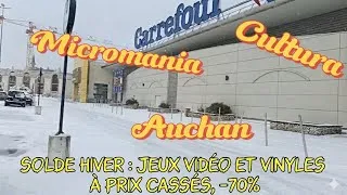 Miniature : SOLDES HIVER 2026 avec du jeux vidéo & vinyle à prix cassé 😱😱😱