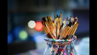 Miniature : Tout savoir sur les pinceaux ! #pinceaux #peintureacrylique #tutorial #acrylicpainting #acrylique