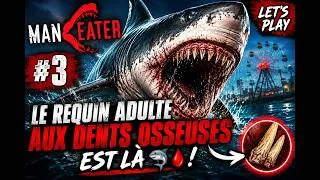 Miniature : Maneater#3  Le Requin Adulte aux Dents Osseuses est là  🦈🩸 !  du let's play