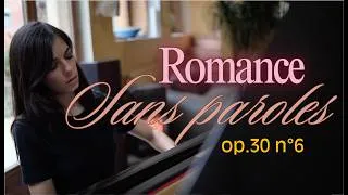 Miniature : Felix Mendelssohn - Romance sans paroles Op.30 n°6 | Fanny Bracco, piano (studio 4k vidéo)