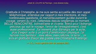 Miniature : Soins Chamaniques par Flamingo - extraits du Livre d'Or