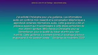 Miniature : Guidances par Christophe Flamingo - extraits du Livre d'Or