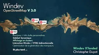 Miniature : Windev & OpenStreetMap V3.0