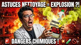 Miniature : Attention : vos astuces de nettoyage "naturelles" peuvent être MORTELLES !