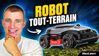 Miniature : NexLawn VIDAR 3000 AWD : le robot tondeuse sans fil qui grimpe des pentes de 80 % !
