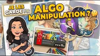 Miniature : L'ALGORITHME A GAGNÉ ! 😲 (Fonds Neocolor II & Colo Blabla Atlantis) - Vlog cosy art