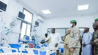 Miniature : #urgent: Assimi Goita inaugure les nouveaux blocs de la Polyclinique des Armées de Kati