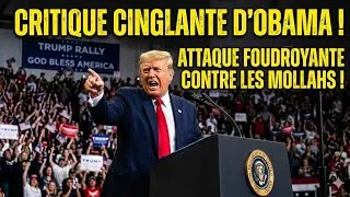 Miniature : TRUMP EXPLOSE : il attaque Obama et DÉCLARE LA GUERRE aux mollahs !