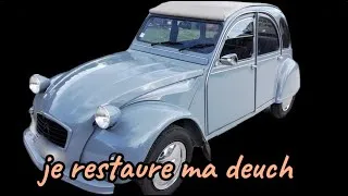 Miniature : 2CV restoration -  2cv6 602 engine #2cv