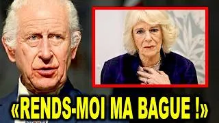 Miniature : Le roi Charles furieux après une dispute choquante avec la reine Camilla
