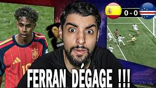 Miniature : FERRAN, LAISSE NOUS TRANQUILLES !!! | Espagne 0 vs 0 Cap-Vert (CDM 2026)