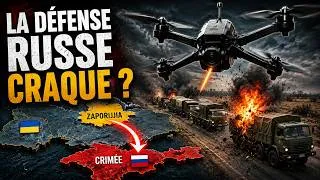 Miniature : Zaporijjia : la Russie sous le choc, les drones frappent partout