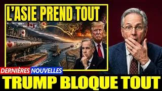 Miniature : Le pont Canada–États-Unis bloqué par Trump : 4,7 milliards pris en otage