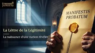 Miniature : Manifestis Probatum : Le Pape crée le Portugal ? - Chroniques du Moyen Âge