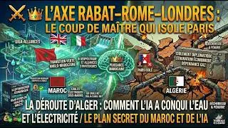 Miniature : L’Axe Rabat–Rome–Londres : Le Coup de Maître Qui Isole Paris ! 👑🇲🇦