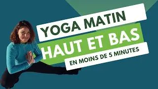 Miniature : 5 minutes de yoga : haut et bas du corps | Chrono Yoga