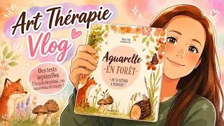 Miniature : Oups je vous avez oublié 🤭 #vlog #aquarelle 
