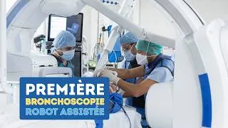 Miniature : 1re bronchoscopie robot assistée en Normandie : le CHU de Rouen innove avec la technologie ION