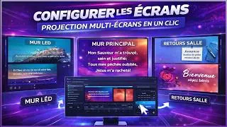 Miniature : amayo – Configuration des écrans pour la projection des versets bibliques et chants (Tutoriel #1)
