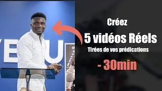 Miniature : Comment extraire 10x plus rapidement les moments forts d’une longue prédication (OBS + StreamUP)