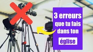 Miniature : 3 erreurs que font (encore) les techniciens médias dans les églises