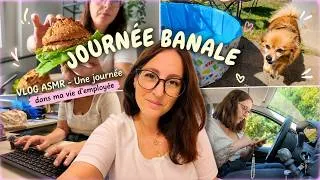 Miniature : VLOG ASMR - UNE JOURNÉE BANALE DANS MA VIE D'EMPLOYÉE