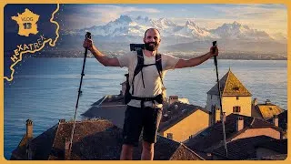 Miniature : J’arrive au LAC LÉMAN après 47 jours de marche 😎 - Hexatrek #13