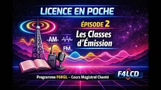 Miniature : « Licence en Poche » — Épisode 2 LES CLASSES D’ÉMISSION : (F6KGL)