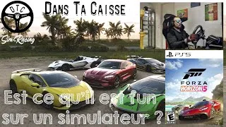 Miniature : Forza Horizon 5 PS5, ça donne quoi sur un setup de SimRacing, est ce que c'est fun ? - DTC SimRacing