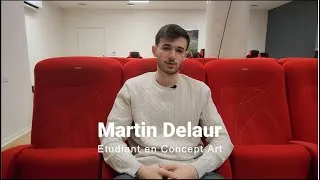 Miniature : Interview Martin Delaur - étudiant en Concept Artist