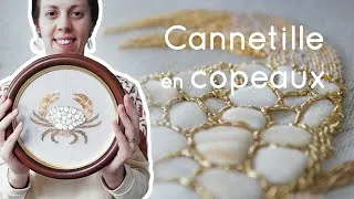 Miniature : Tuto broderie d'or: la cannetille en copeaux