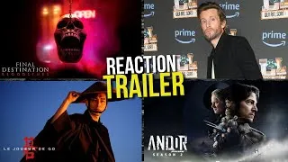 Miniature : Réaction trailer #1 : Destination Final, LOL S5, Andor S2 et Le Joueur de Go