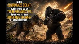 Miniature : Et si un chimpanzé géant, aussi lourd qu’un Tyrannosaurus rex, était projeté en Amérique du Nord
