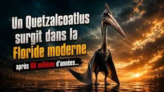 Miniature : Un Quetzalcoatlus surgit dans la Floride moderne après 66 millions d’années…