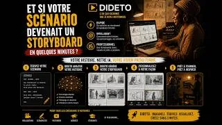Miniature : Et si votre scénario devenait un storyboard en quelques minutes ? (DIDETO)