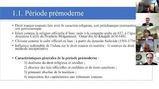 Miniature : Code civil iranien: A la rencontre des systèmes juridiques musulman et français